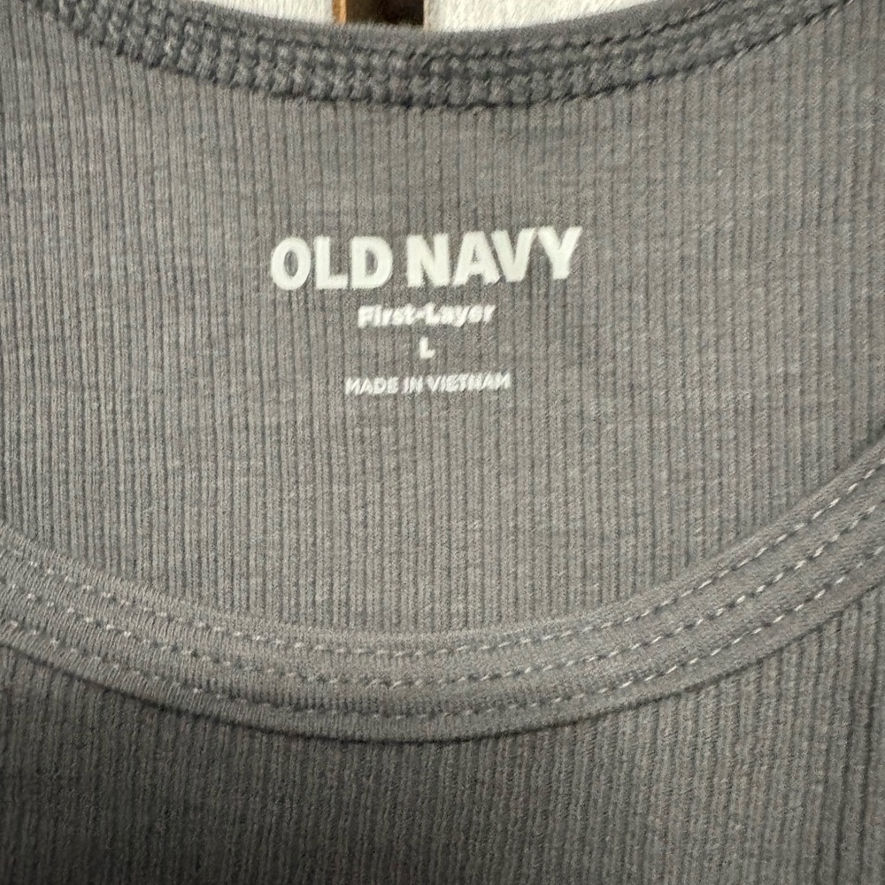 Old Navy Gray Tank Top - Picture 2 of 2